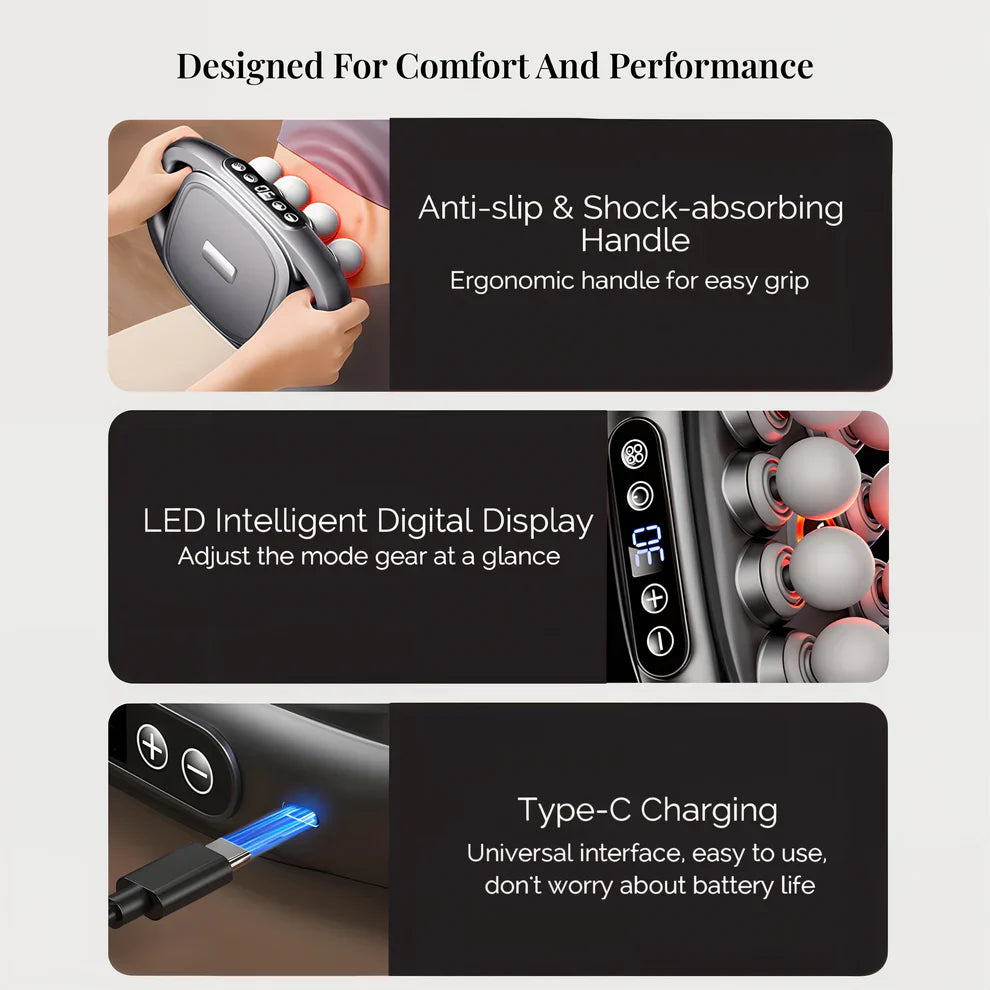 TensEase™ - 16 Head Deep Tissue Massager